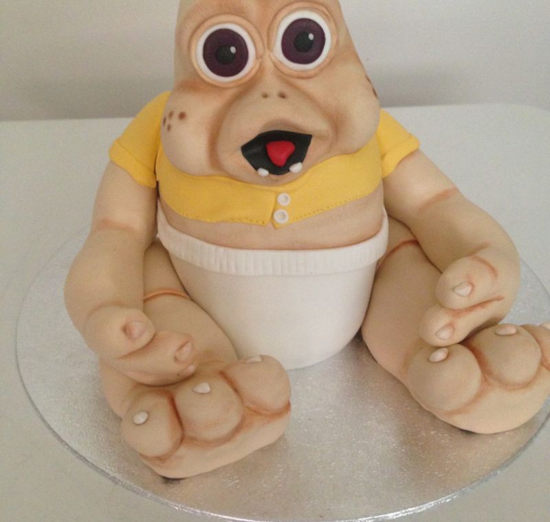 Tarta de dinosaurio en Madrid