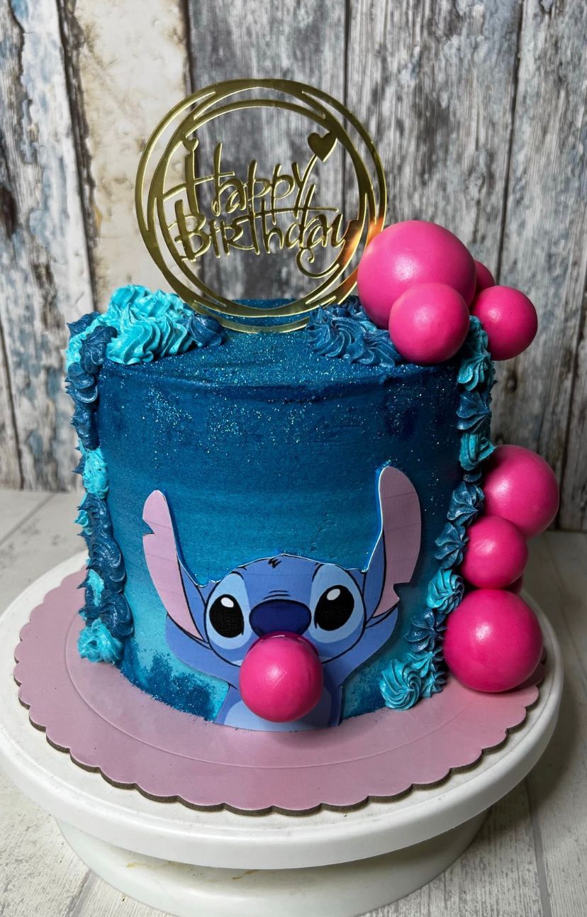 Tarta Stich globos